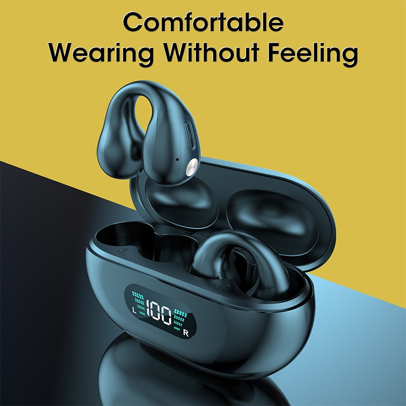 Bone Conduction Wireless Ear Clip Headphones
